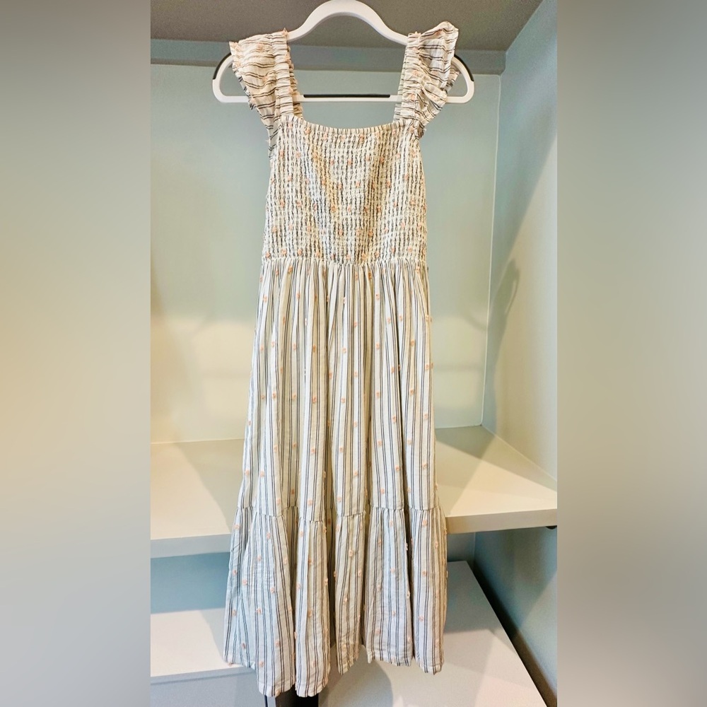 LOFT Capped Sleeve Dress